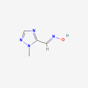 1-methyl-1H-1,2,4-triazole-5-carbaldehyde oxime