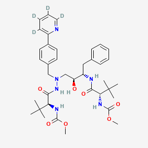 molecular formula C38H52N6O7 B13446793 Atazanavir-d4 