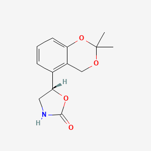 (S)-5-(2,2-Dimethyl-4H-benzo[d][1,3]dioxin-5-yl-2-one