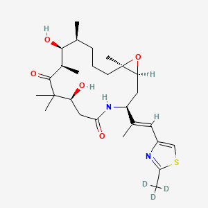 molecular formula C27H42N2O5S B13446921 Ixabepilone-d3 