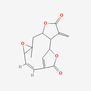 molecular formula C15H14O5 B13446944 Anhydroscandenolide 