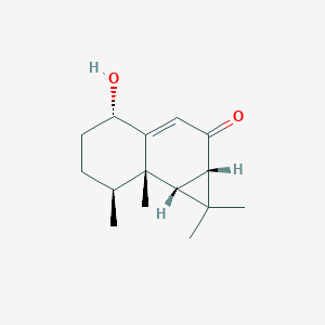 molecular formula C15H22O2 B13446970 axinysone A 