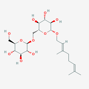 molecular formula C22H38O11 B13446974 Jasminoside N 