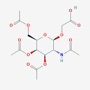 2-[[3,4,6-Tri-O-acetyl-2-(acetylamino)-2-deoxy-Beta-D-galactopyranosyl]oxy]acetic Acid