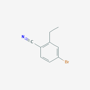 molecular formula C9H8BrN B1344701 4-Bromo-2-ethylbenzonitrile CAS No. 744200-38-2