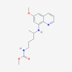 molecular formula C17H23N3O3 B13447020 Primaquine Methyl Carbamate 