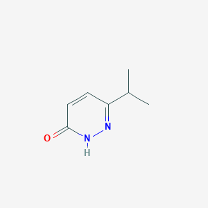 molecular formula C7H10N2O B1344703 6-异丙基吡啶并氮杂-3(2H)-酮 CAS No. 570416-36-3