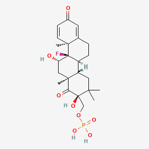 molecular formula C23H32FO8P B13447084 16-b-Homo Betamethasone Phosphate 