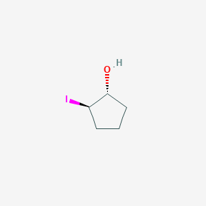 molecular formula C5H9IO B13447090 rac-(1R,2R)-2-iodocyclopentan-1-ol 