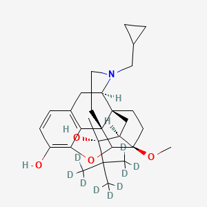 molecular formula C29H41NO4 B13447114 Buprenorphine-d9 