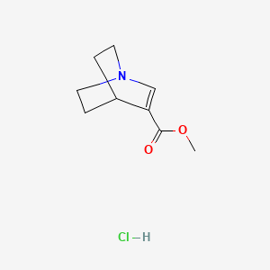 1-Azabicyclo[2.2.2]oct-2-ene-3-carboxylic acid methyl ester Hydrochloride