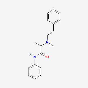 2-(Methylphenethylamino)-propionanilide