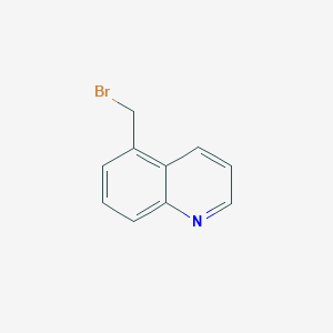 B1344717 5-(Bromomethyl)quinoline CAS No. 1260796-73-3