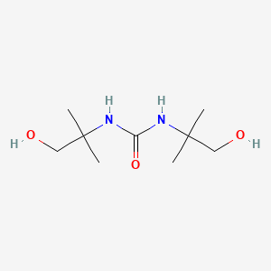 molecular formula C9H20N2O3 B13447170 1,3-Bis(1-hydroxy-2-methylpropan-2-yl)urea CAS No. 162748-76-7