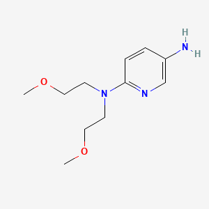 N2,N2-bis(2-methoxyethyl)pyridine-2,5-diamine