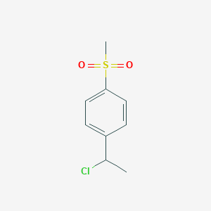 1-(1-Chloroethyl)-4-methanesulfonylbenzene