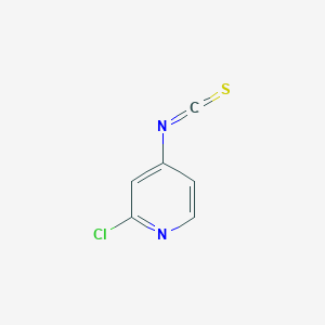 molecular formula C6H3ClN2S B13447281 2-Chloro-4-isothiocyanatopyridine 