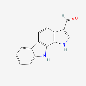 1,10-Dihydropyrrolo[2,3-a]carbazole-3-carbaldehyde