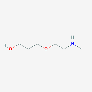 3-[2-(Methylamino)ethoxy]propan-1-ol