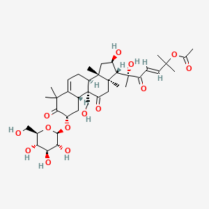 molecular formula C38H56O14 B13447384 cucurbitacin A 2-O-beta-D-glucopyranoside 