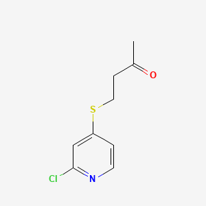 4-[(2-Chloro-4-pyridinyl)thio]-2-butanone