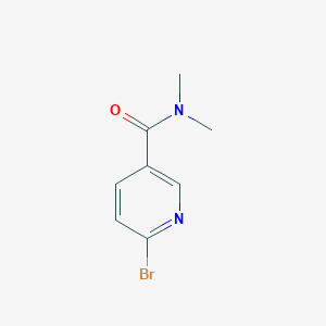 molecular formula C8H9BrN2O B1344746 6-Bromo-N,N-dimethylpyridine-3-carboxamide CAS No. 869640-49-3