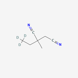 2-Ethyl-2-methyl-succinonitrile-d3