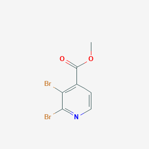 molecular formula C7H5Br2NO2 B13447539 Methyl 2,3-dibromoisonicotinate 