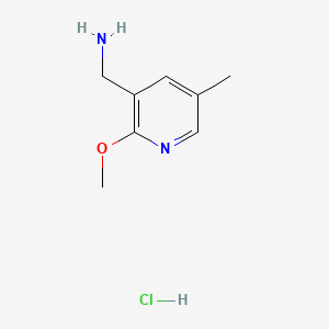 1-(2-Methoxy-5-methylpyridin-3-yl)methanamine hydrochloride