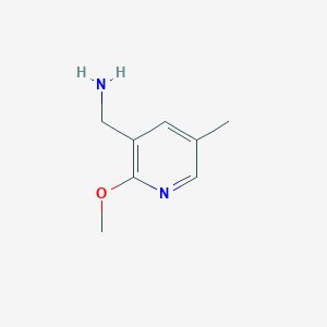 (2-Methoxy-5-methylpyridin-3-yl)methanamine