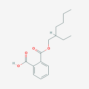 molecular formula C16H22O4 B134476 2-(((2-Ethylhexyl)oxy)carbonyl)benzoic acid CAS No. 4376-20-9