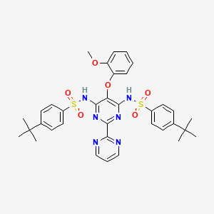 N,N'-[5-(2-Methoxyphenoxy)[2,2'-bipyrimidine]-4,6-diyl]bis[4-(1,1-dimethylethyl)benzenesulfonamide]