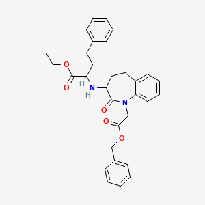 molecular formula C31H34N2O5 B13447609 Benzyl Benazepril 