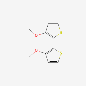 molecular formula C10H10O2S2 B13447624 3,3'-Dimethoxy-2,2'-bithiophene 