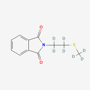 2-[2-(Methyl-d3-thio)ethyl-1,1,2,2-d4]-1H-isoindole-1,3(2H)-dione