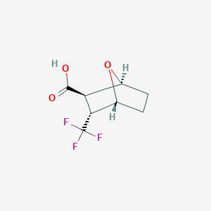 molecular formula C8H9F3O3 B13447656 rac-(1R,2S,3S,4S)-3-(trifluoromethyl)-7-oxabicyclo[2.2.1]heptane-2-carboxylic acid 