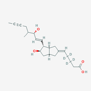 molecular formula C22H32O4 B13447711 Iloprost-d4 (Major) 