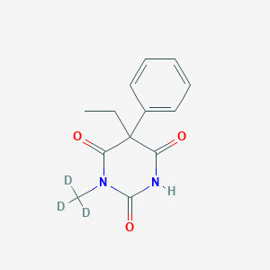 molecular formula C13H14N2O3 B13447771 Methylphenobarbital-d3 