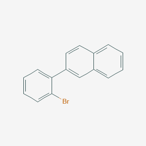 molecular formula C16H11B B1344780 2-(2-Bromophenyl)naphthalene CAS No. 22082-97-9