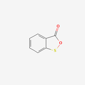 molecular formula C7H4O2S B13447869 3H-Benzo[c][1,2]oxathiol-3-one 