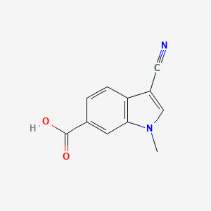 3-cyano-1-methyl-1H-indole-6-carboxylic acid