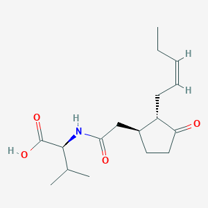 molecular formula C17H27NO4 B13447915 N-[(-)-Jasmonoyl]-(L)-valine 