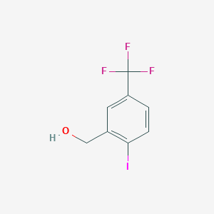 (2-Iodo-5-(trifluoromethyl)phenyl)methanol