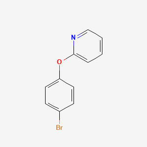 molecular formula C11H8BrNO B1344797 2-(4-Bromophenoxy)pyridine CAS No. 4783-82-8