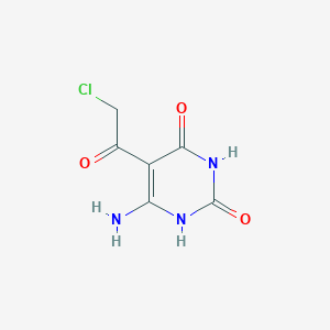 6-Amino-5-(chloroacetyl)pyrimidine-2,4(1h,3h)-dione