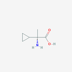 (2S)-2-amino-2-cyclopropylpropanoic acid