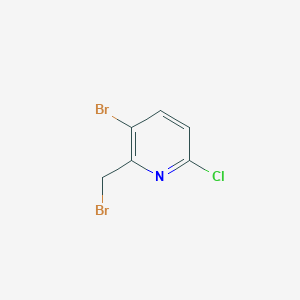3-Bromo-2-(bromomethyl)-6-chloropyridine