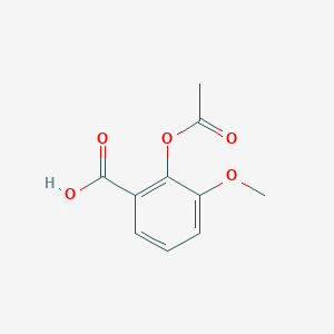 2-(Acetyloxy)-3-methoxybenzoic acid