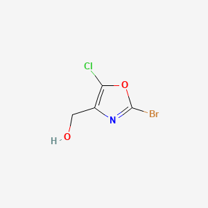 2-Bromo-5-chloro-4-oxazolemethanol