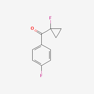 (1-Fluorocyclopropyl)(4-fluorophenyl)methanone